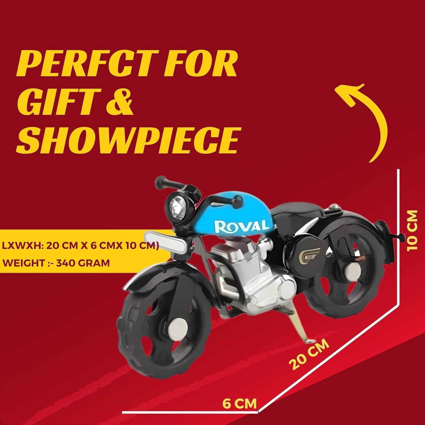 Metal bullet toy Blue