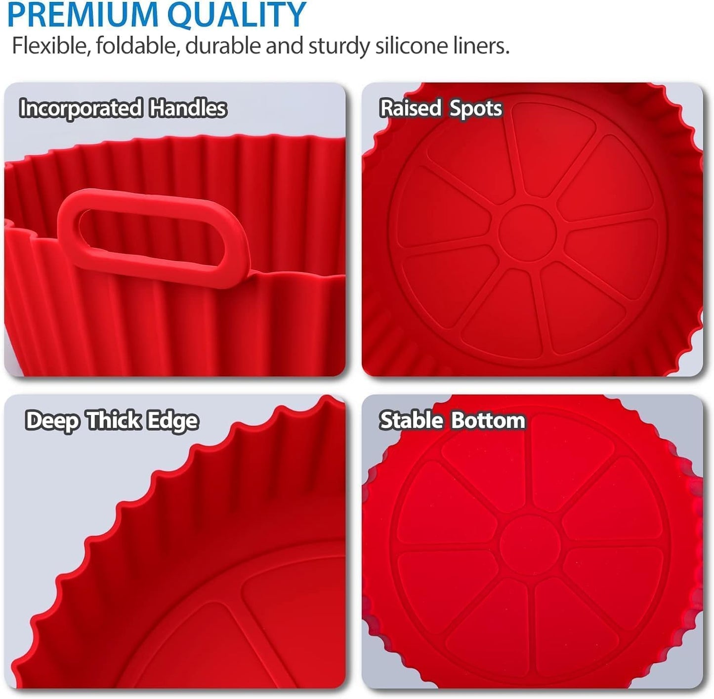 Air Fryer Silicone Pot (pack of 2)