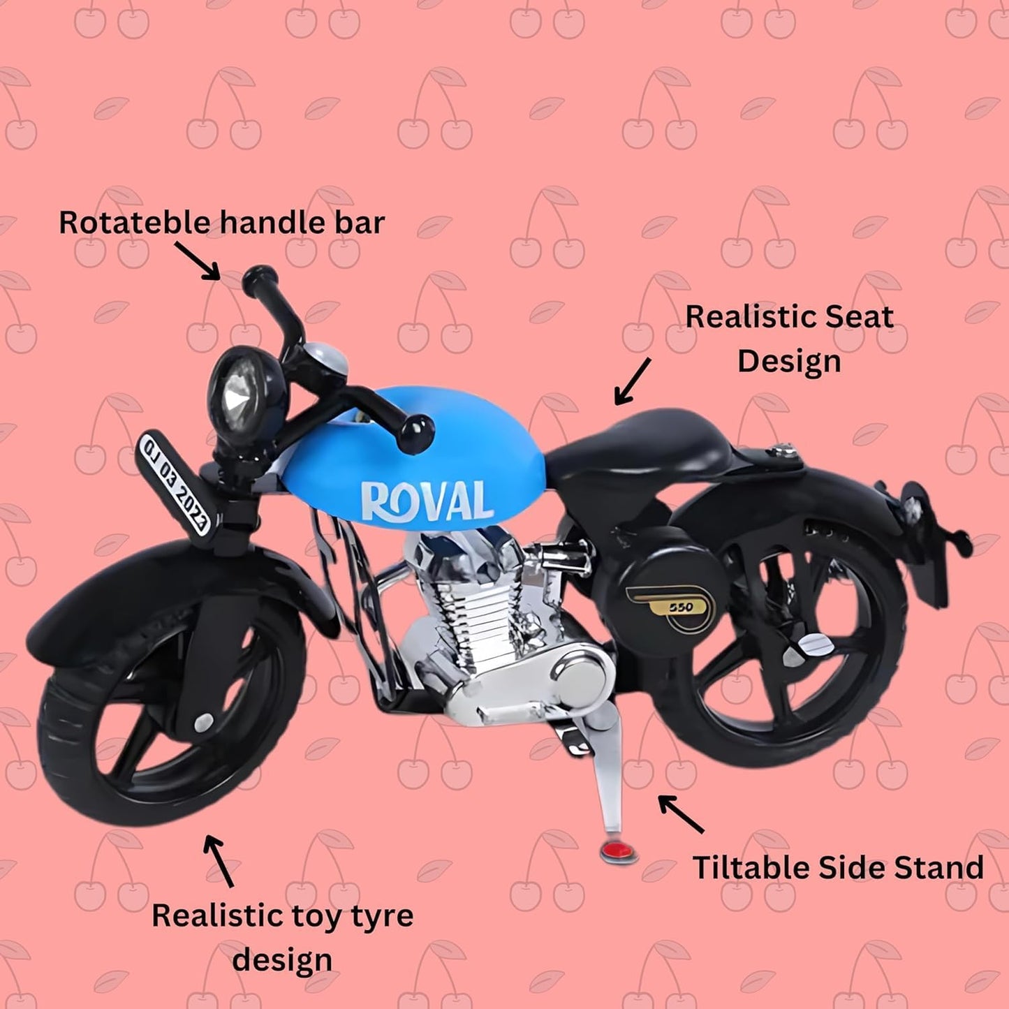 Metal bullet toy Blue