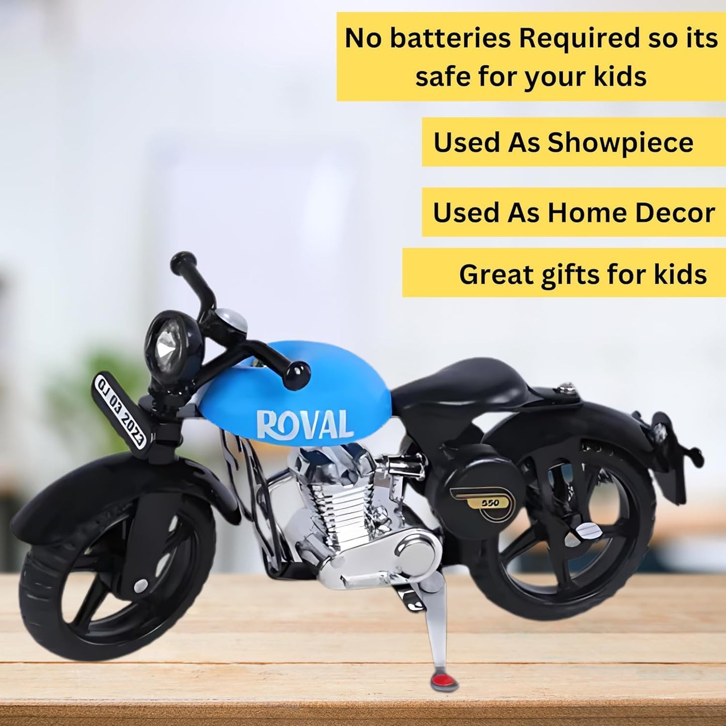 Metal bullet toy Blue