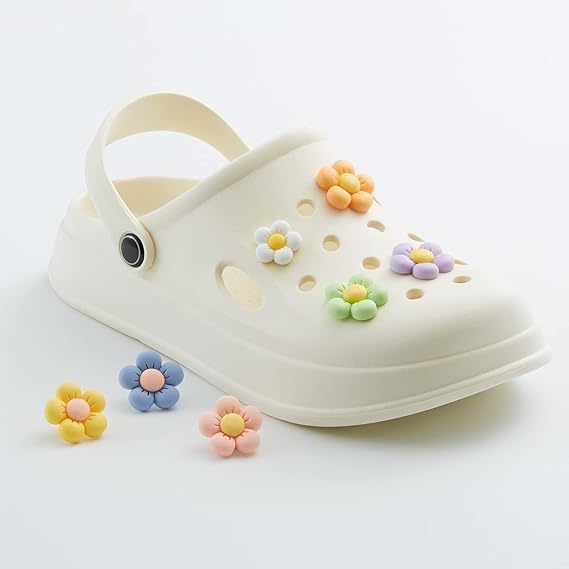 Flowers Croc Charms