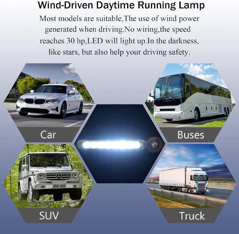 Car Running Led Pcs - 2