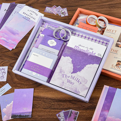 purple (Moonlight) Scrapbook kit