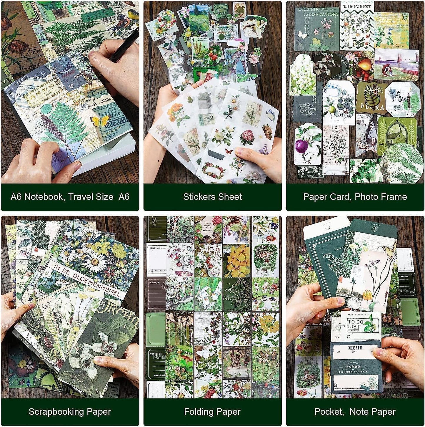 Botanical Scrapbook Kit