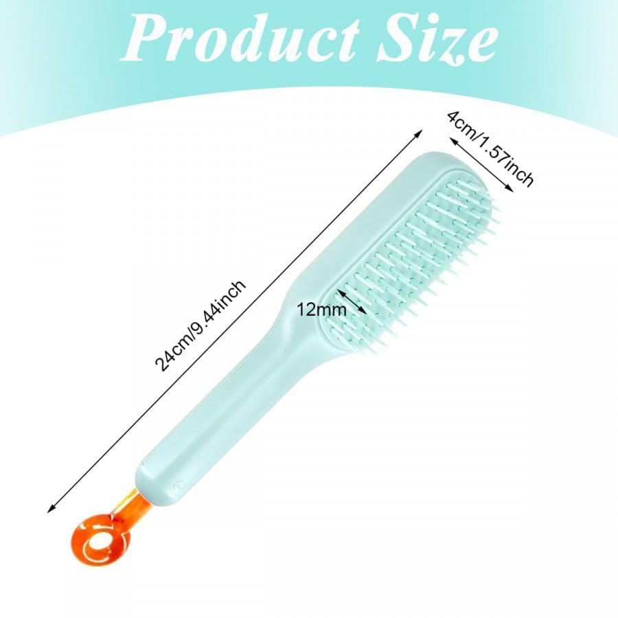 Self Cleaning Hair Brush (Pack Of 2)
