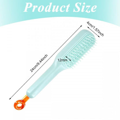 Self Cleaning Hair Brush (Pack Of 2)