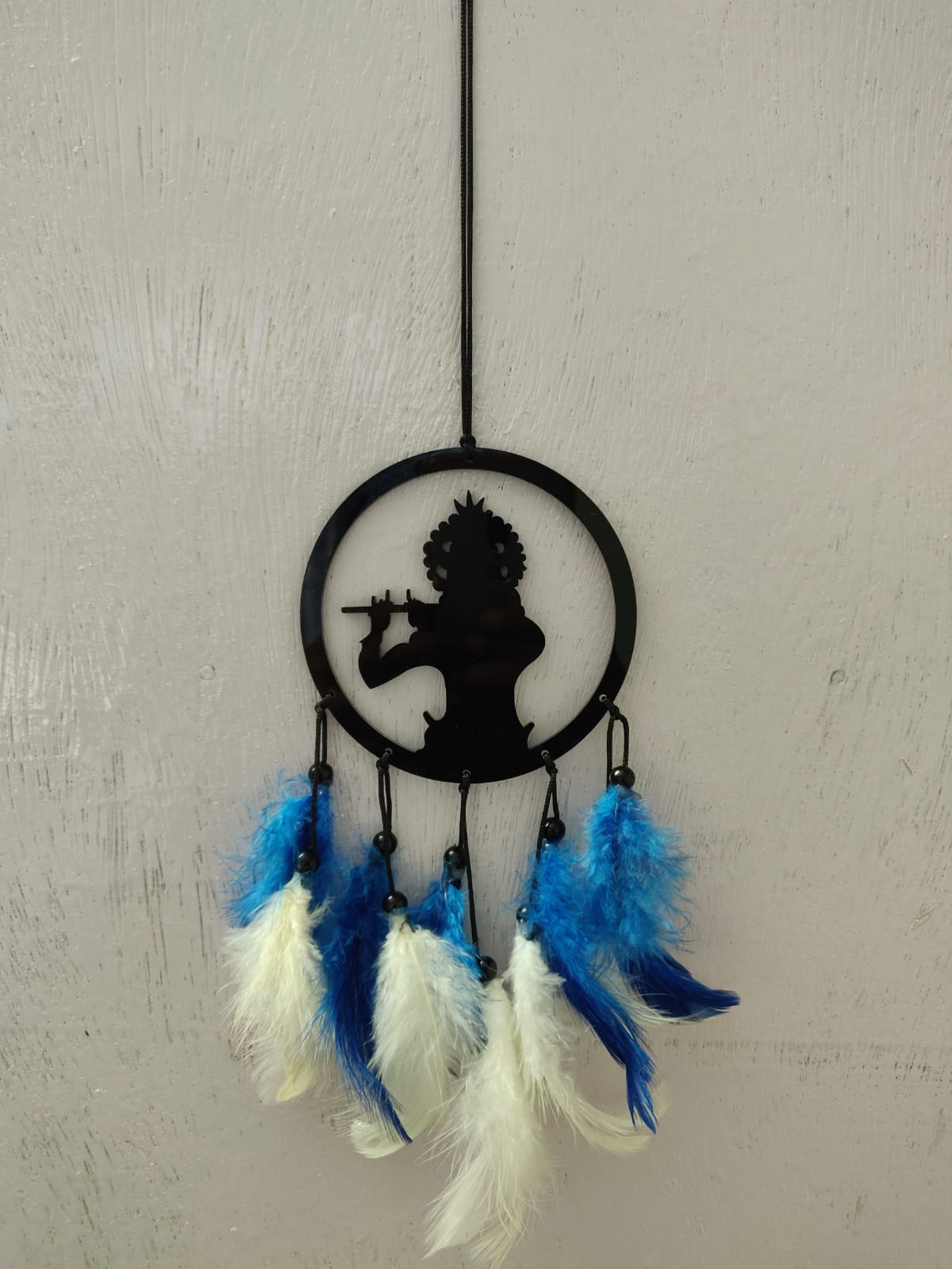 Krishna Dream Catcher for Car's Interior Mirror