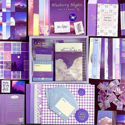 purple (Moonlight) Scrapbook kit