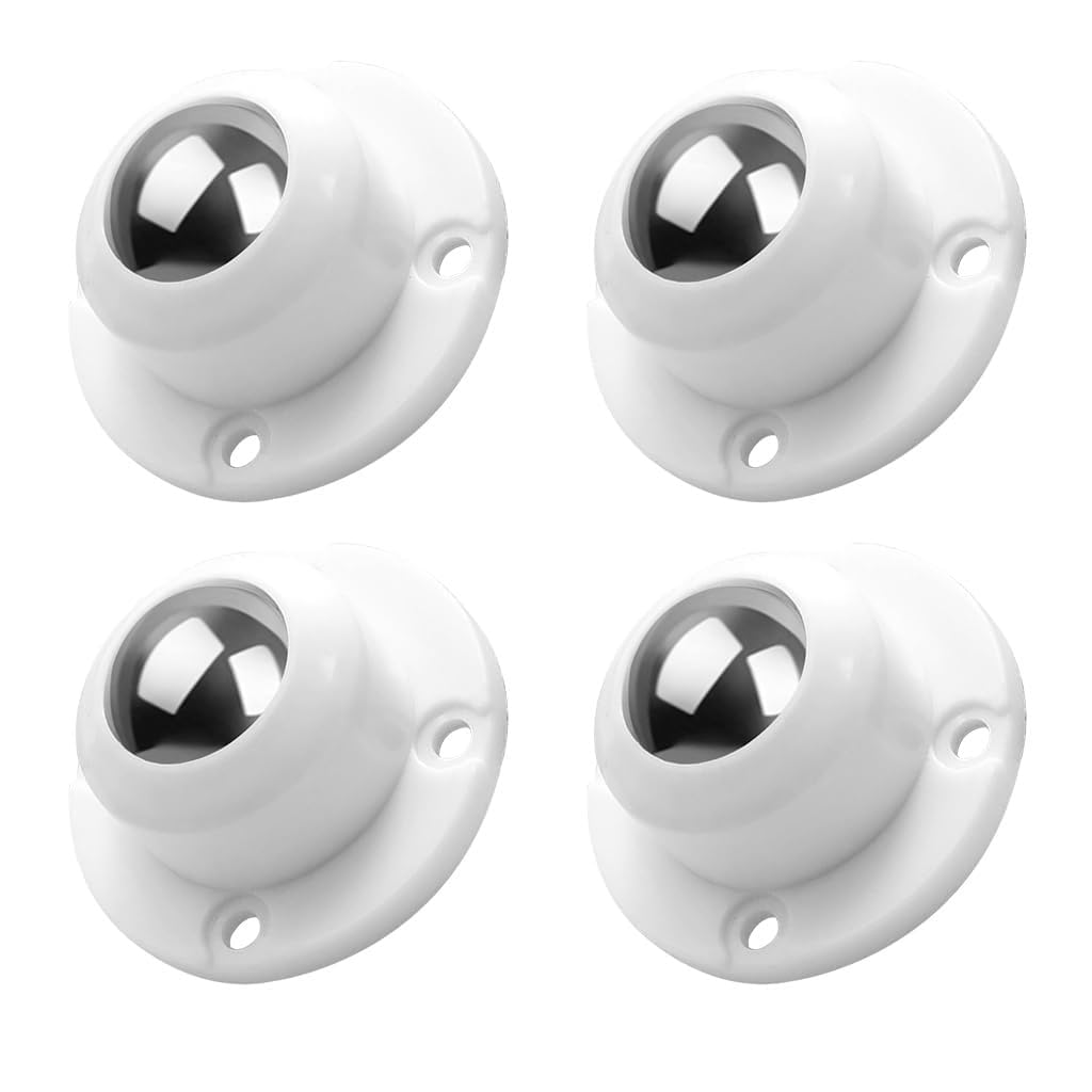 Caster Wheels White