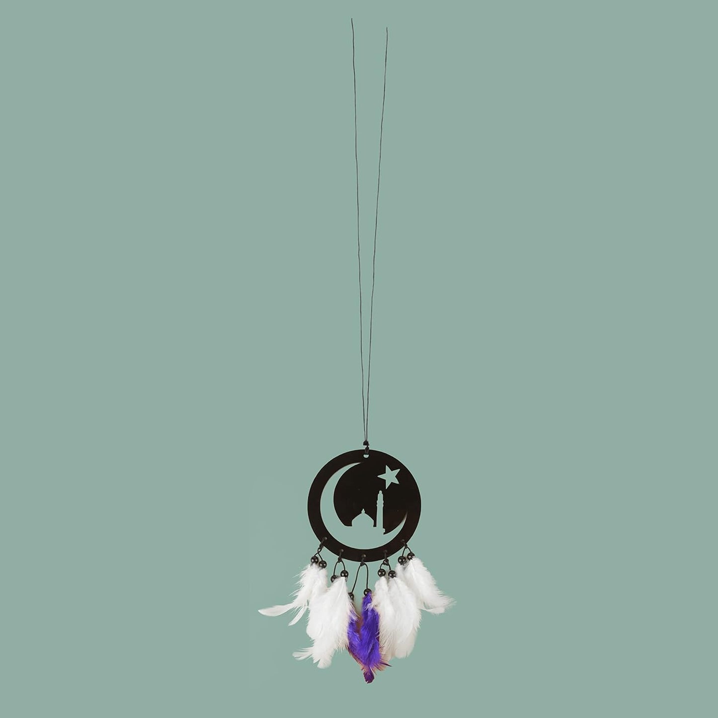 Chand Tare Dream Catcher for Car's Interior Mirror