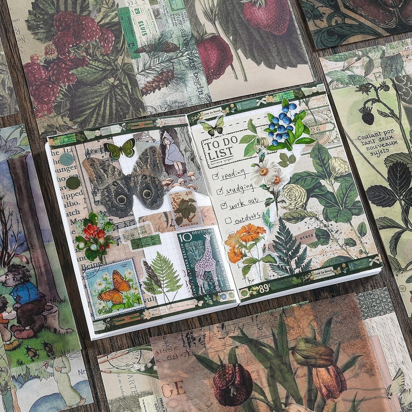 Botanical Scrapbook Kit
