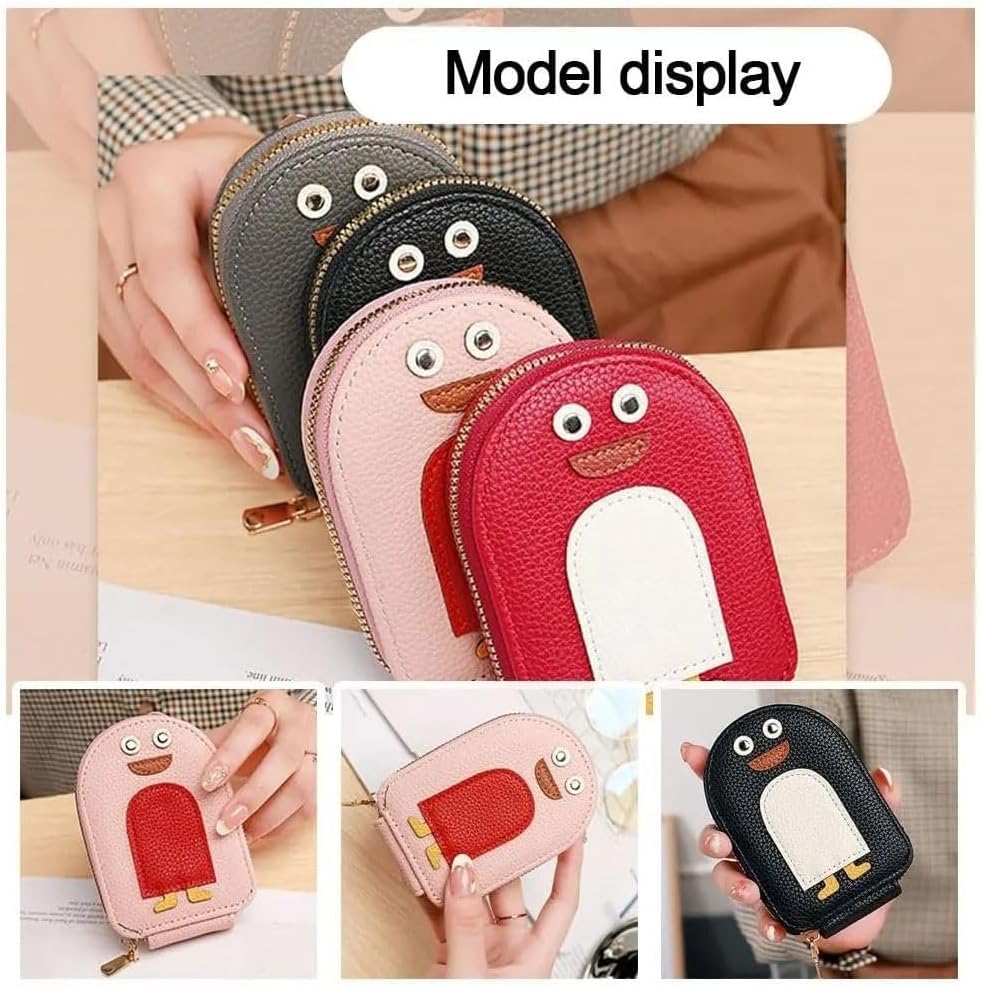 Cartoon Penguin Card Holder
