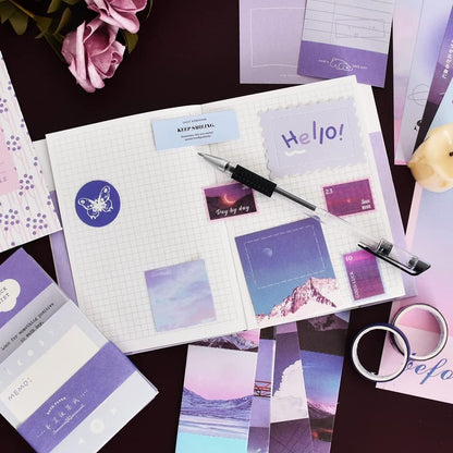 purple (Moonlight) Scrapbook kit