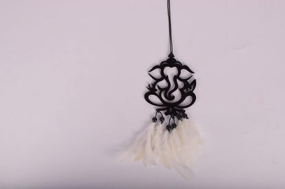 Shree Ganesh Dream Catcher for Car's Interior Mirror