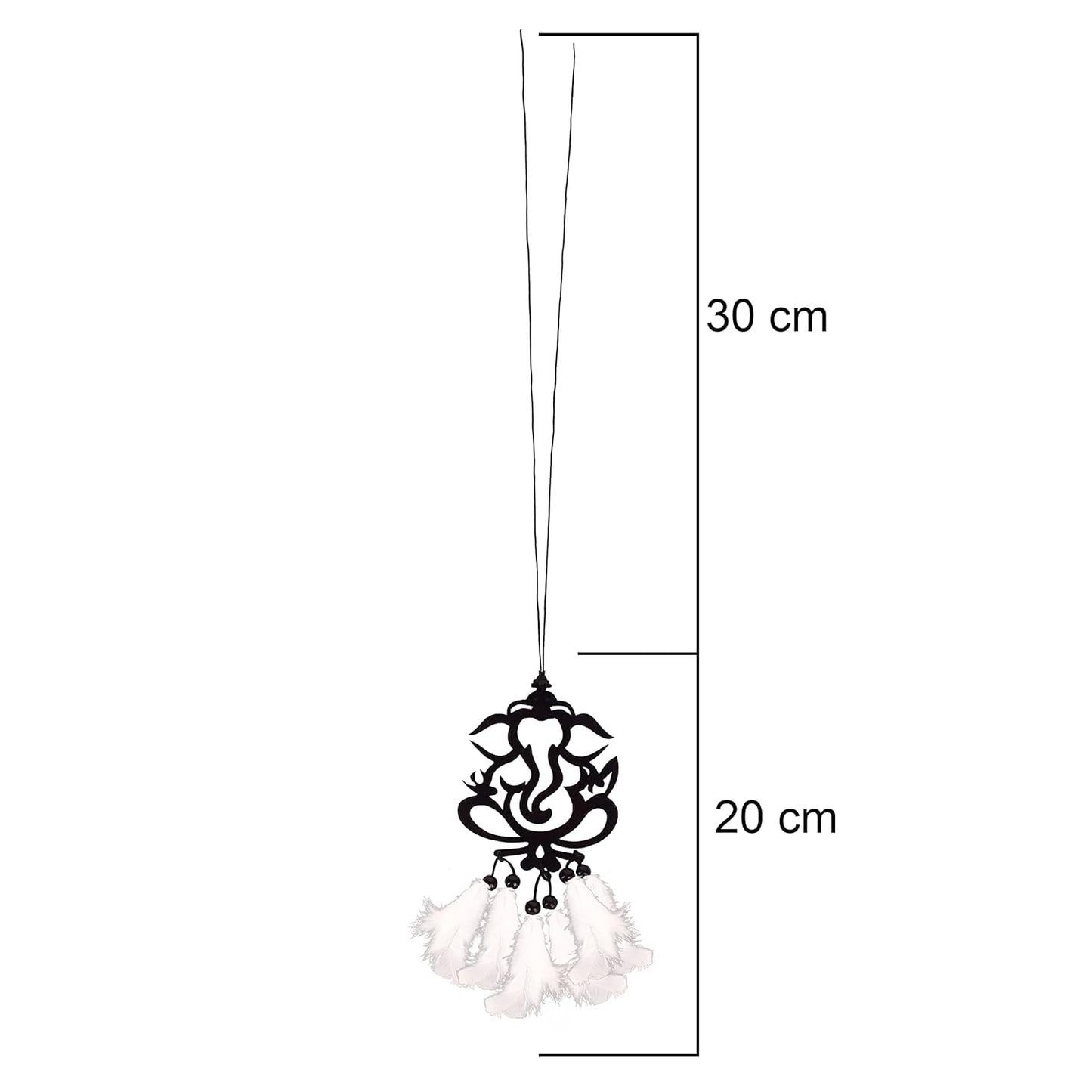 Shree Ganesh Dream Catcher for Car's Interior Mirror