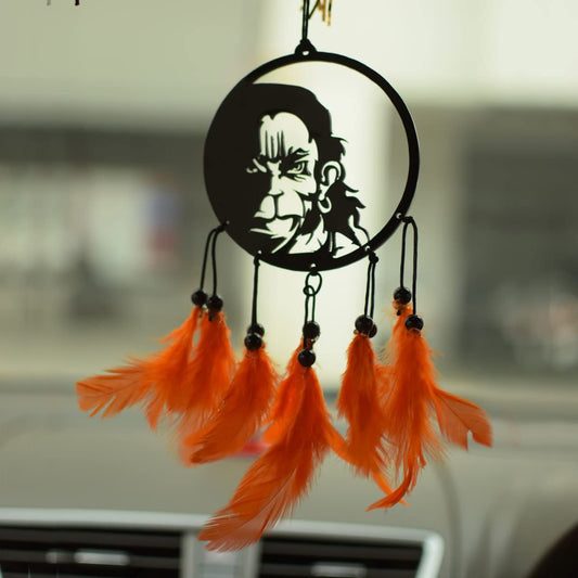 Hanumanji Dream Catcher for Car's Interior Mirror