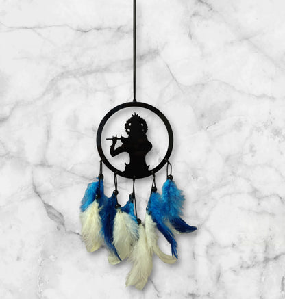 Krishna Dream Catcher for Car's Interior Mirror