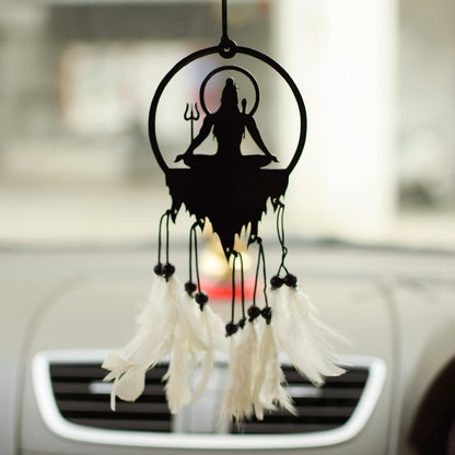 Shiva Dream Catcher for Car's Interior Mirror