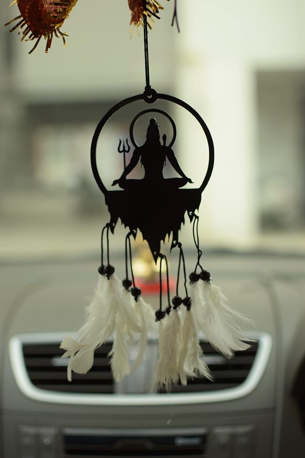 Shiva Dream Catcher for Car's Interior Mirror