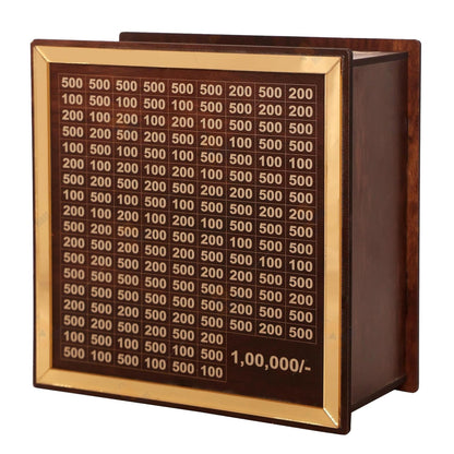 Wooden Money Saving Box Model-2
