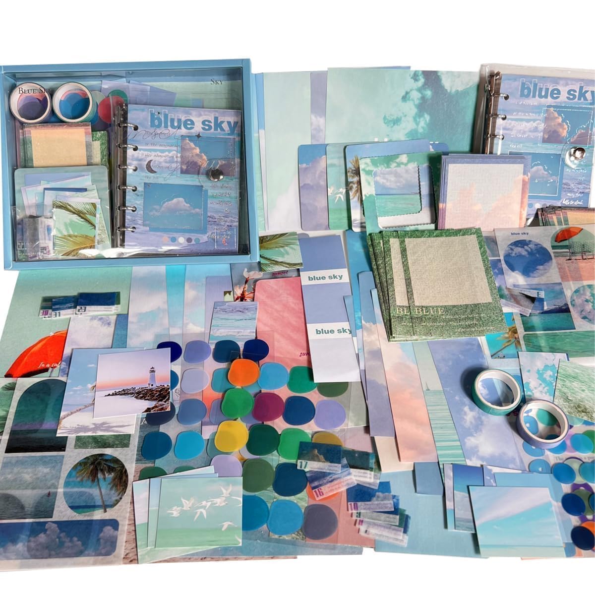 Blue Sky Scrapbook Kit
