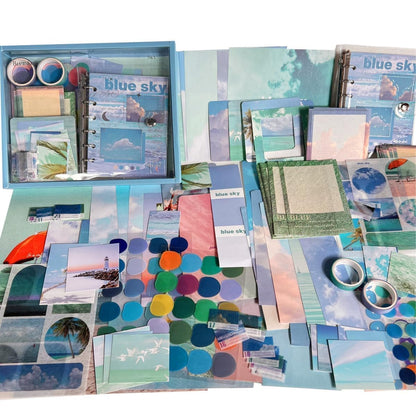 Blue Sky Scrapbook Kit
