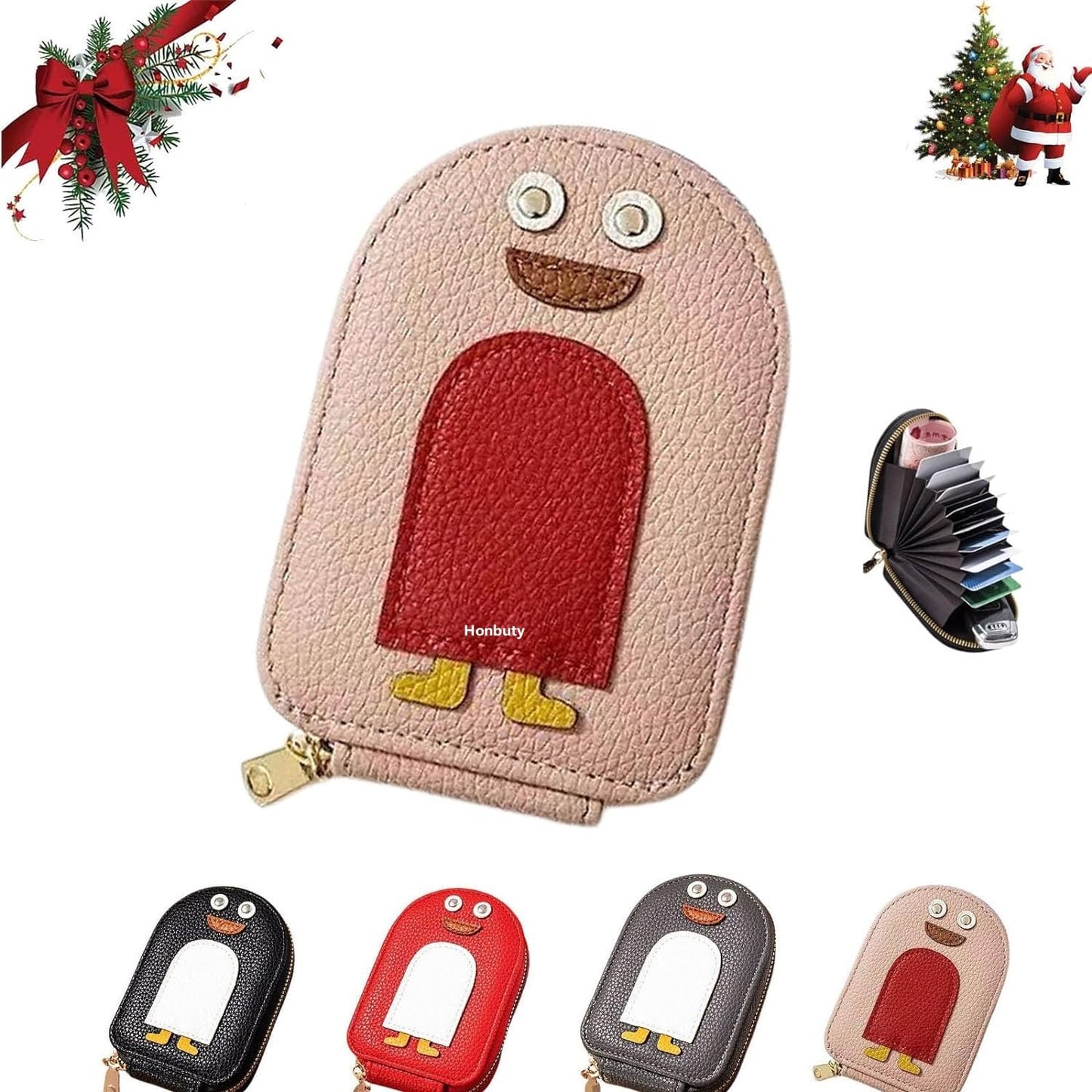 Cartoon Penguin Card Holder