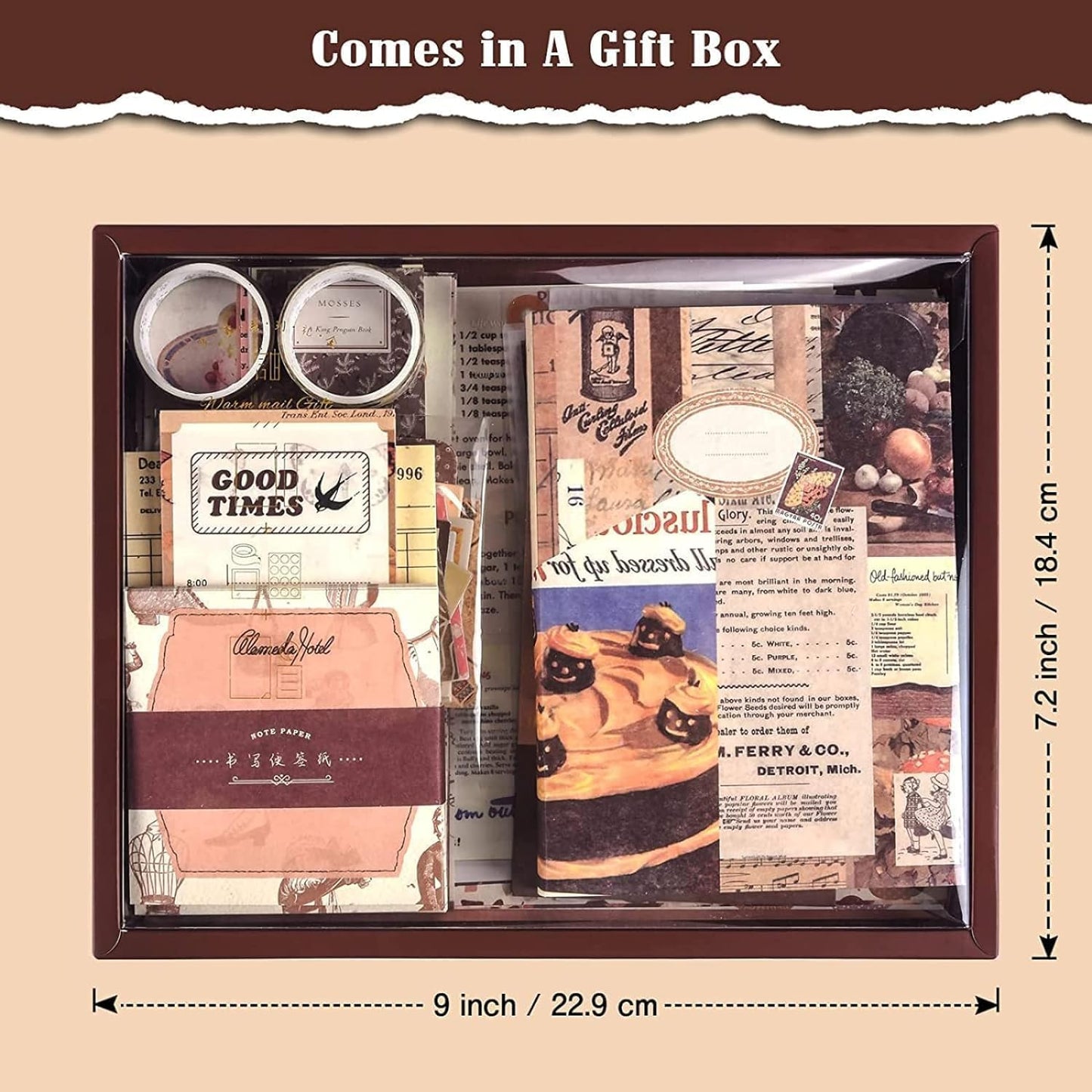 Brown Scrapbook Kit