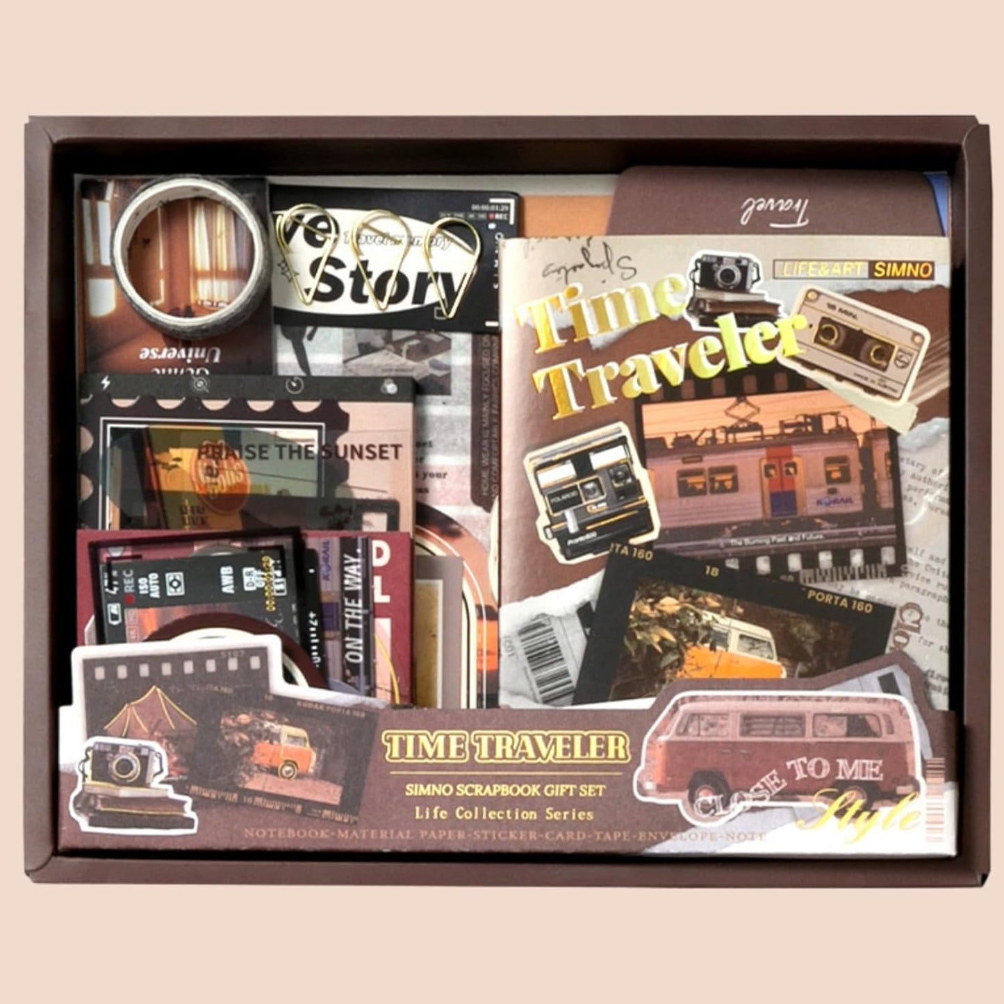 Time Traveler Scrapbook Kit