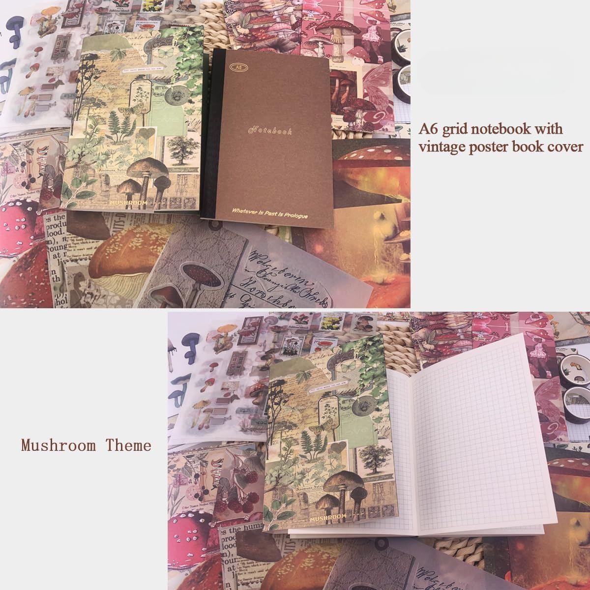 Mushroom Scrapbook Kit
