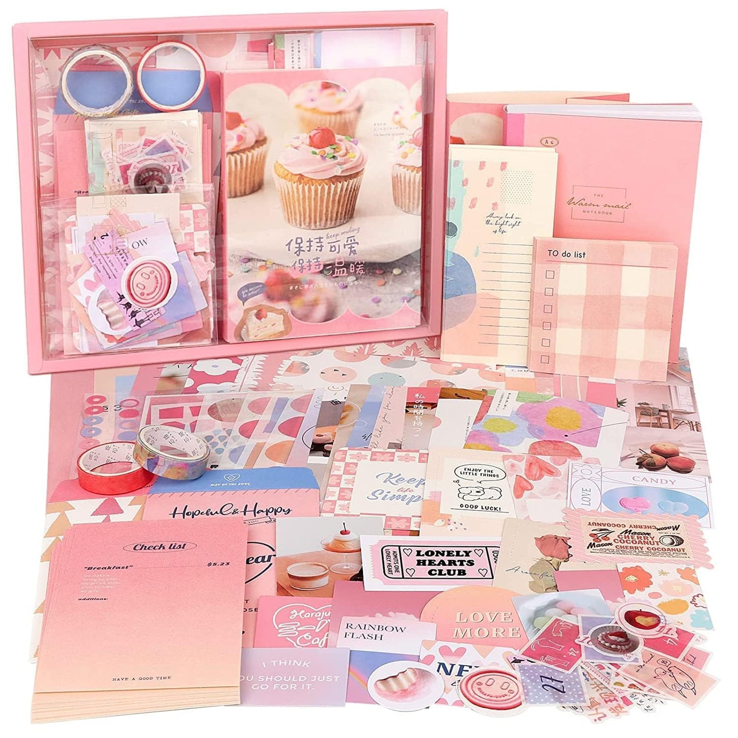 Pink ice Creem Scrapbook Kit