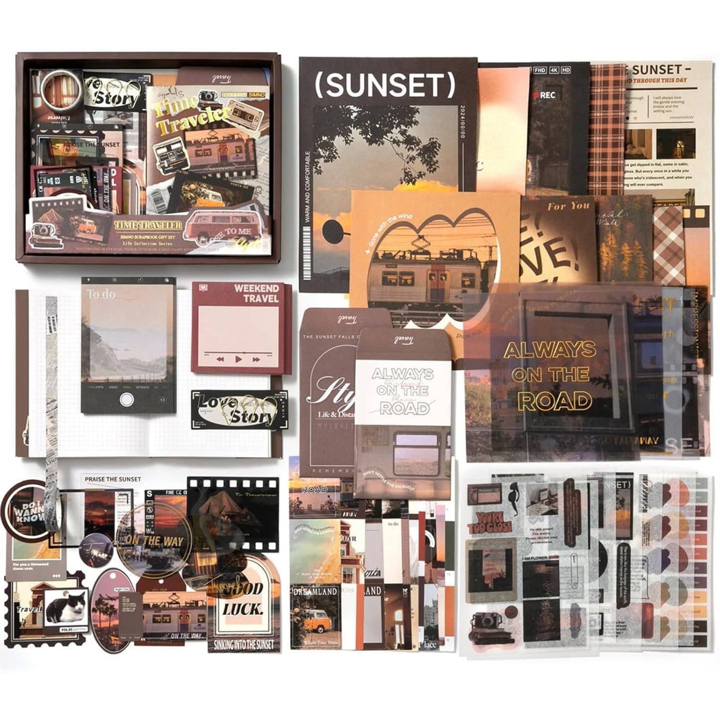 Time Traveler Scrapbook Kit