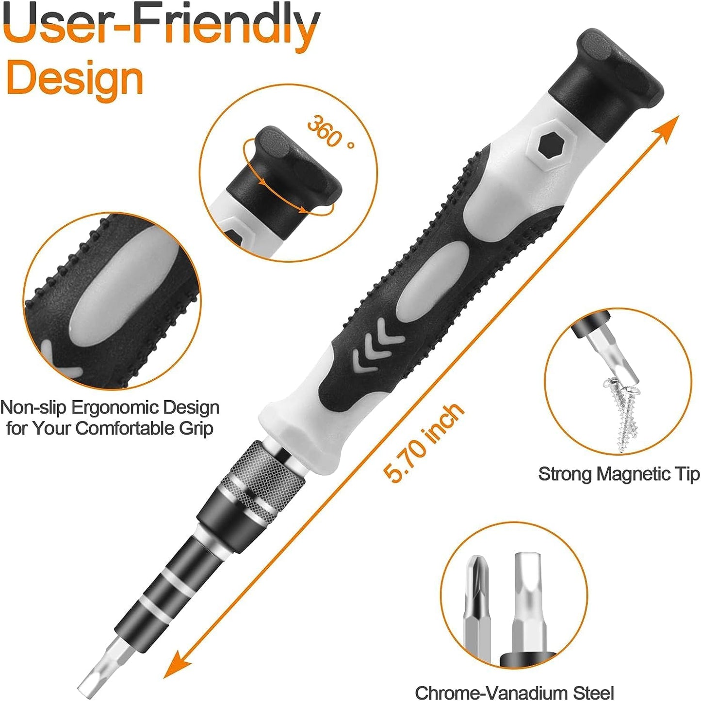 115 in 1 Screwdriver Tool Set