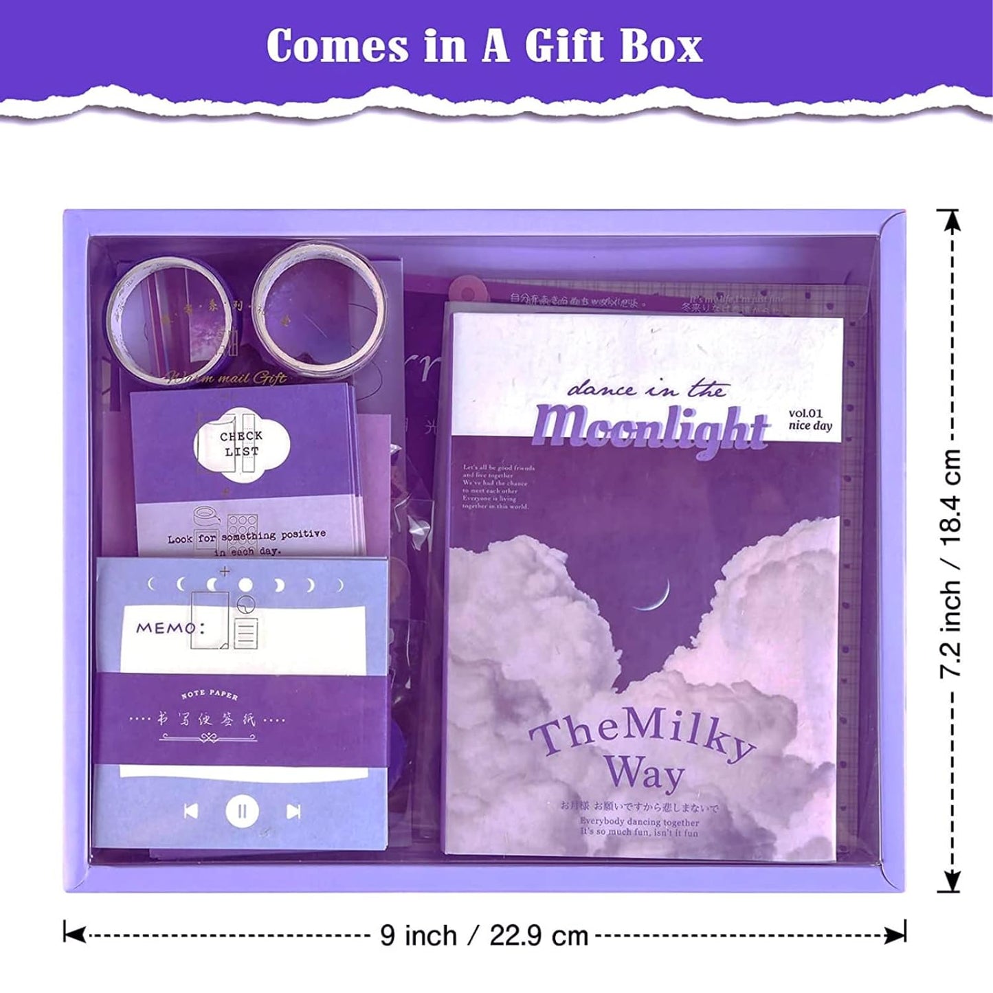 purple (Moonlight) Scrapbook kit