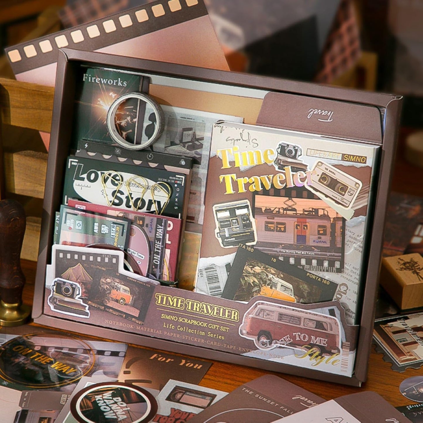 Time Traveler Scrapbook Kit