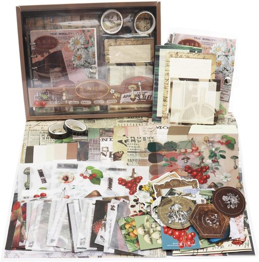 Post Office Mushroom Scrapbook Kit