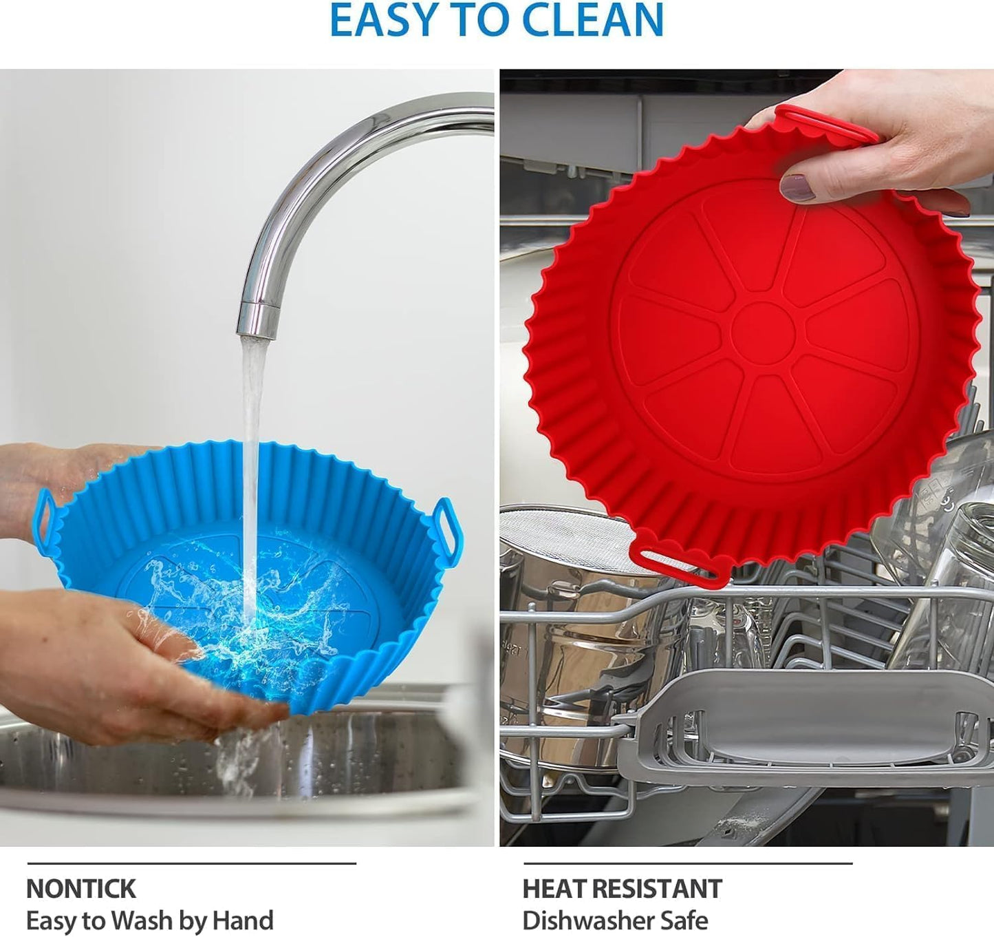 Air Fryer Silicone Pot (pack of 2)
