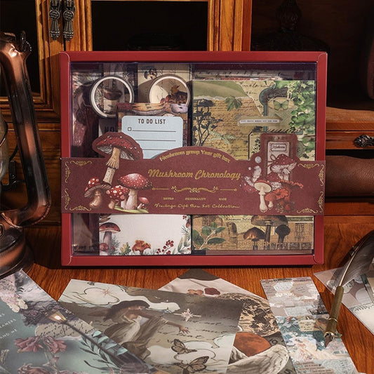 Mushroom Scrapbook Kit