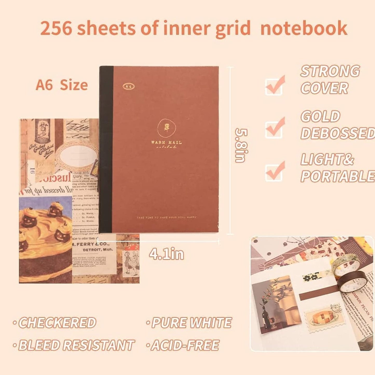 Brown Scrapbook Kit