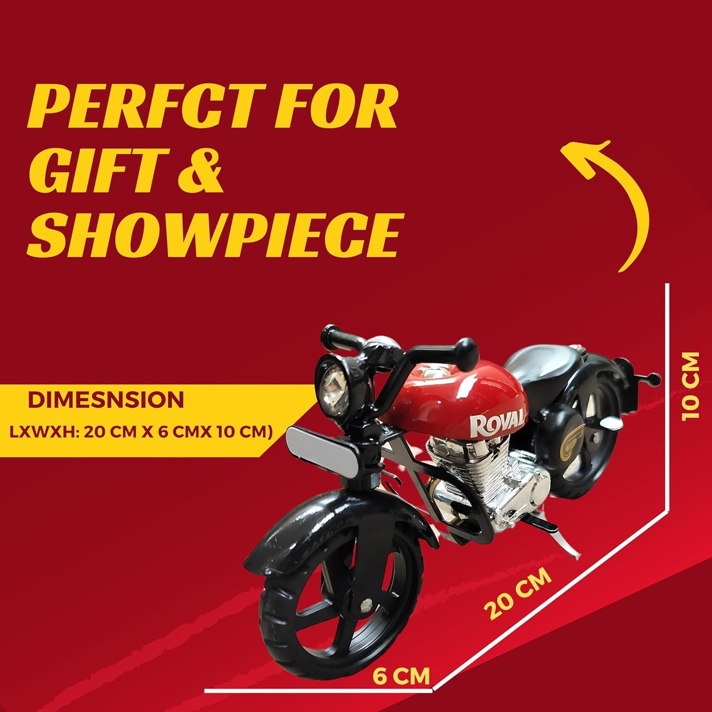 Metal bullet toy Red