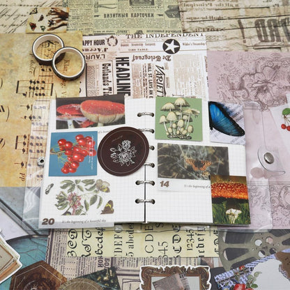 Post Office Mushroom Scrapbook Kit