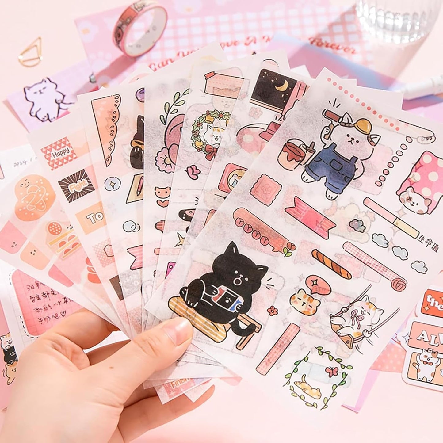 Cats Letter Scrapbook Kit