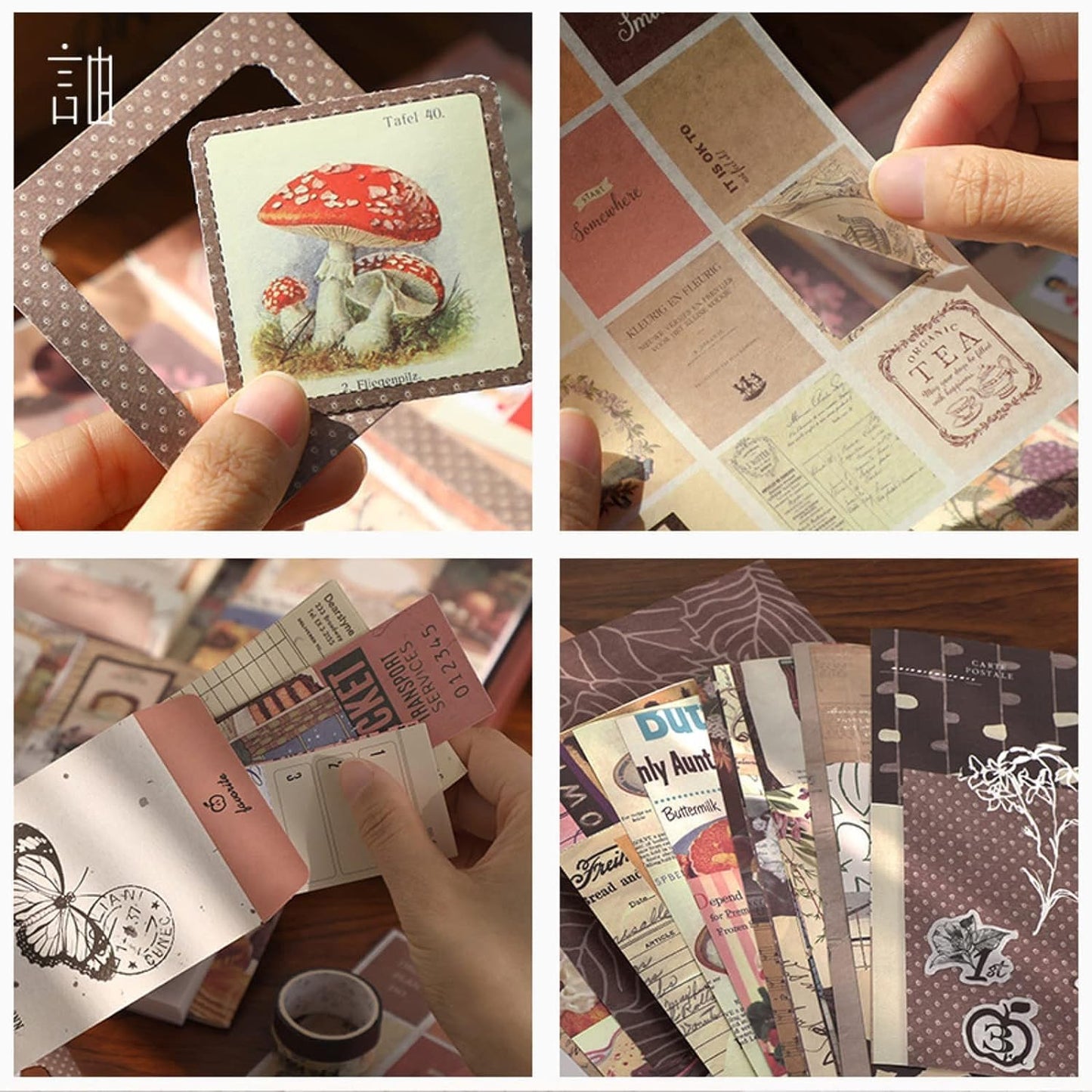 Brown Scrapbook Kit
