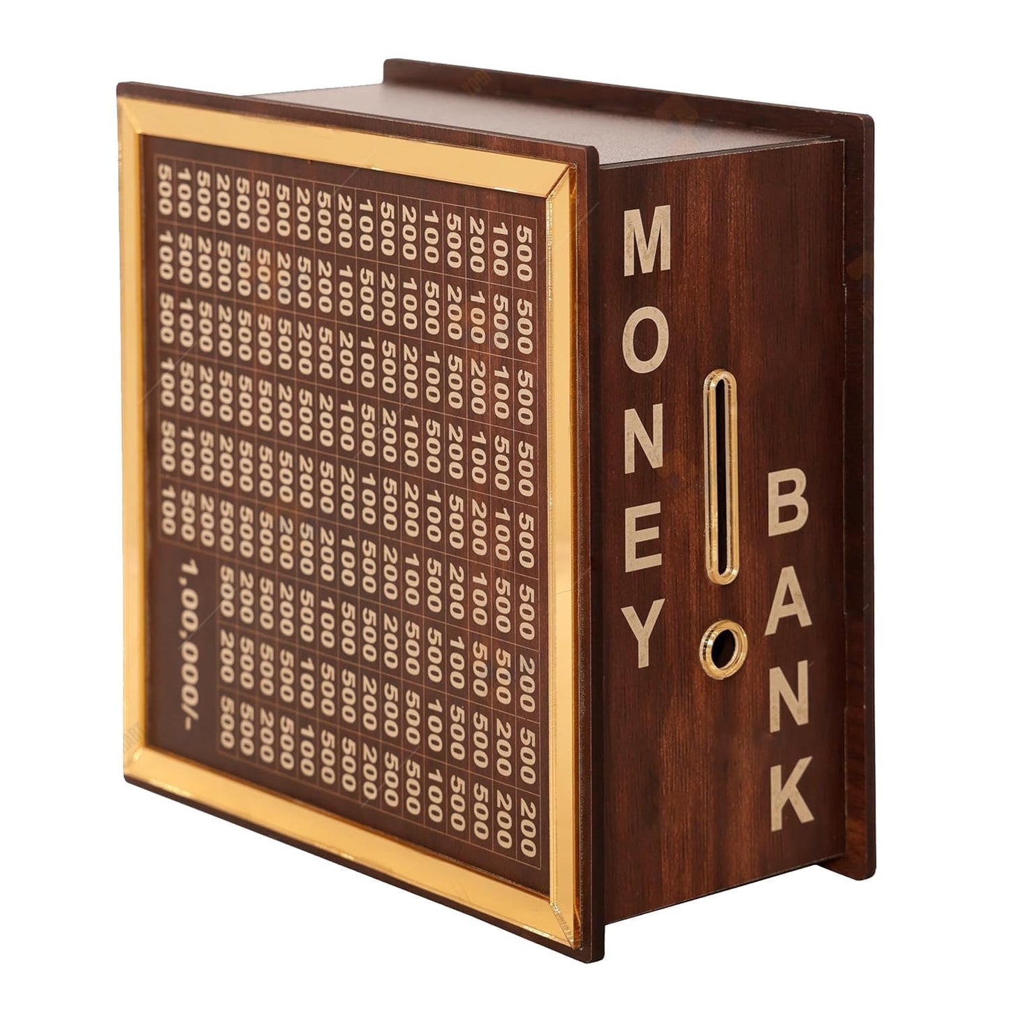 Wooden Money Saving Box Model-2