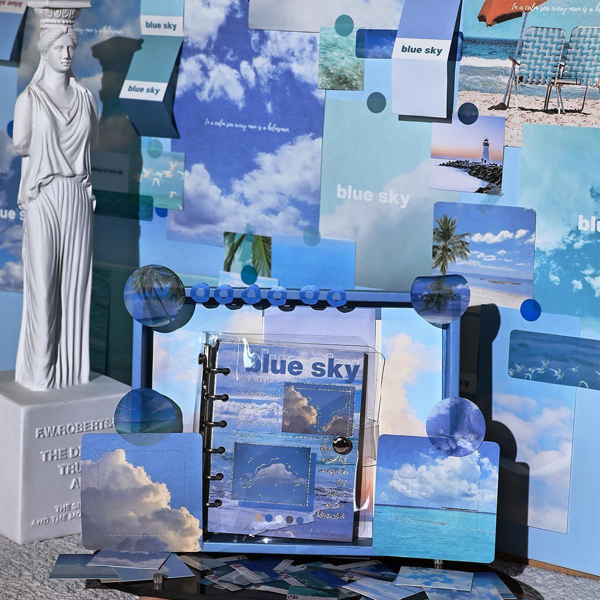 Blue Sky Scrapbook Kit