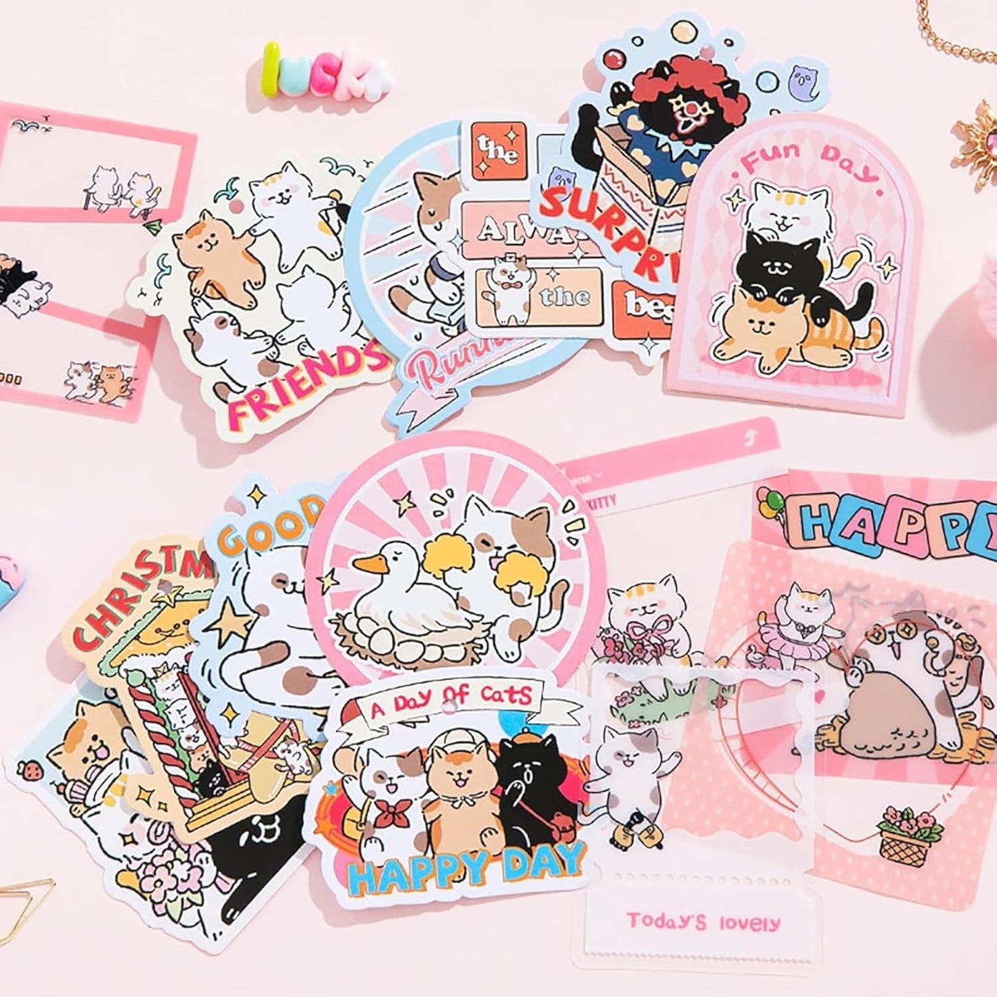 Cats Letter Scrapbook Kit