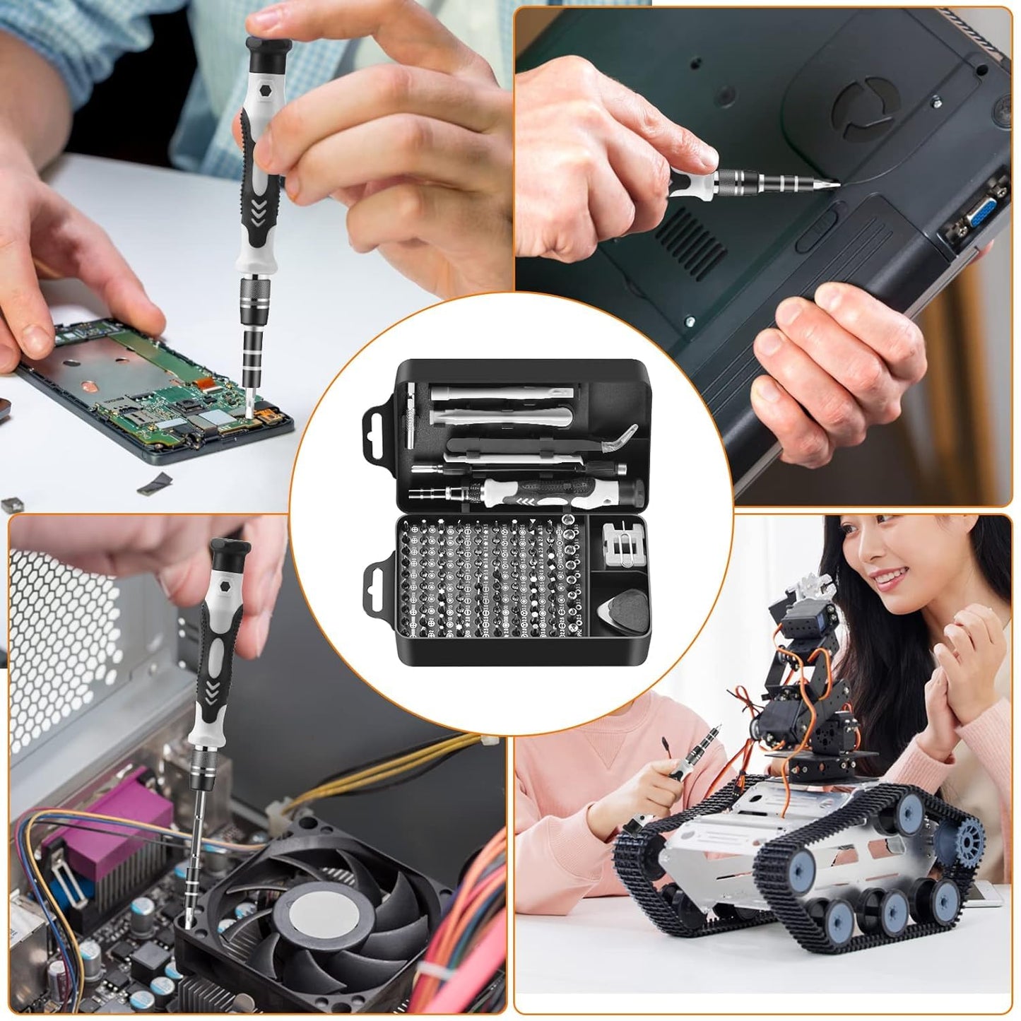 115 in 1 Screwdriver Tool Set