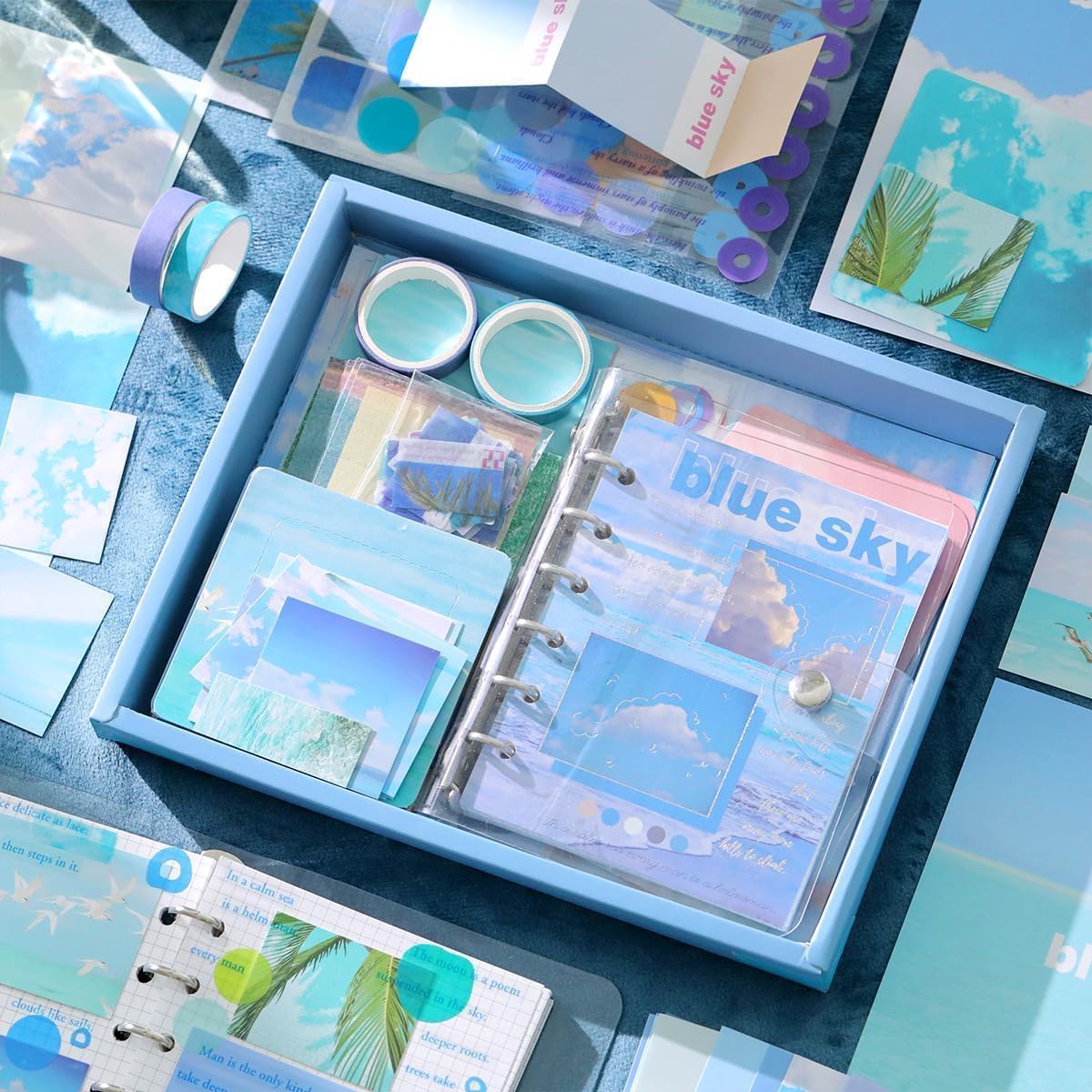 Blue Sky Scrapbook Kit