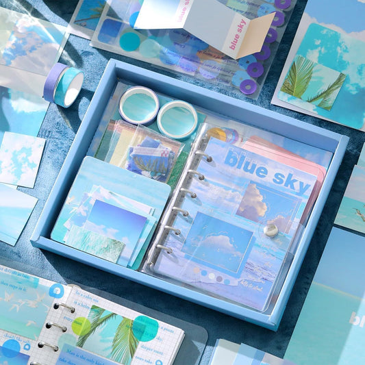 Blue Sky Scrapbook Kit