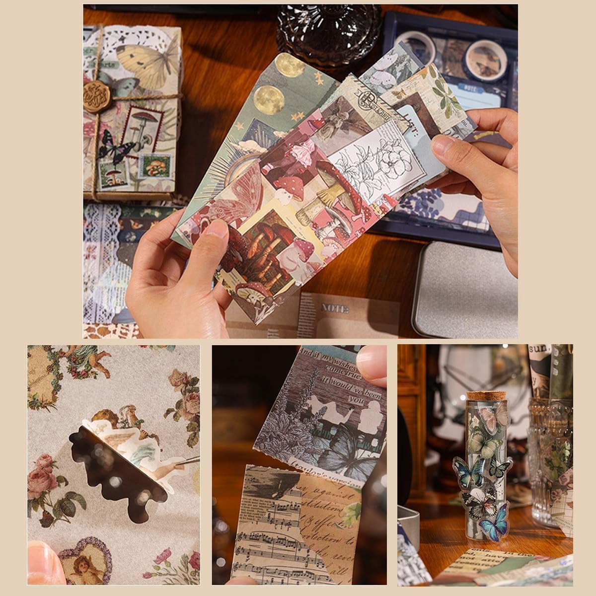Mushroom Scrapbook Kit